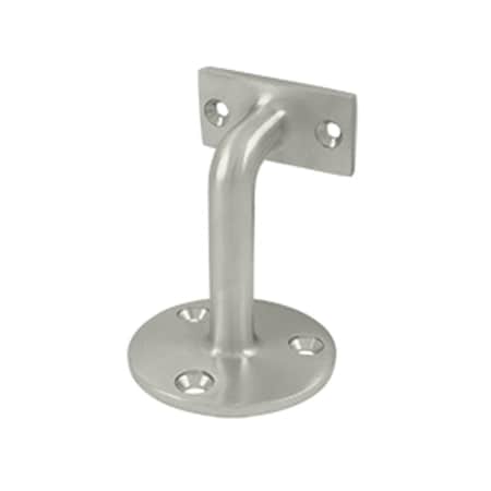 Dendesigns 3 in. Projection Hand Rail Brackets, Satin Nickel - Solid Brass - 50 Case DE2667141
